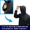 COSPA Ghost in the Shell STAND ALONE COMPLEX Laughing Man Icon Full Zip Hoodie BLACK L Size [Official]