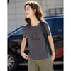 Demana Lyocell Blend Puppy Print Slim Fit T-shirt
