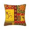 Original Tribal Prints 2 Square Pillowcase Cushion Cover Pillow Case Throw Pillow Cover for Home Sofa Living Room