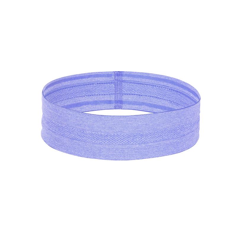 Non-Slip Sweat-Wicking Colorblock Sports Headband for Running, Yoga, and Tennis