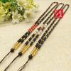 Hand-Woven Jade Pendant Necklace with Exquisite Ethnic Bead Detailing