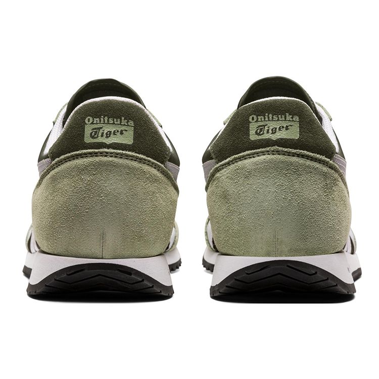 ONITSUKA TIGER New York Fabric Suede Sports Trend Wear-Resistant Lightweight Low-Top Casual Shoes Unisex Casual Shoes Bean-Green 1183A205-301