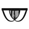 Herren Mesh Offenes Gesäß Doppel Tanga Jugend Hochelastisch Sexy Tanga