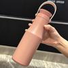 JUSTINLAU Vacuum Flasks Portable Insulated Cup Ins Style 304 Stainless Steel Water Cup Outdoor Car Hand-held Cup Thermos Bottles
