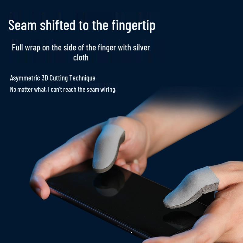 Esports Sweatproof Breathable Finger Cots for PUBG and Mobile Gaming