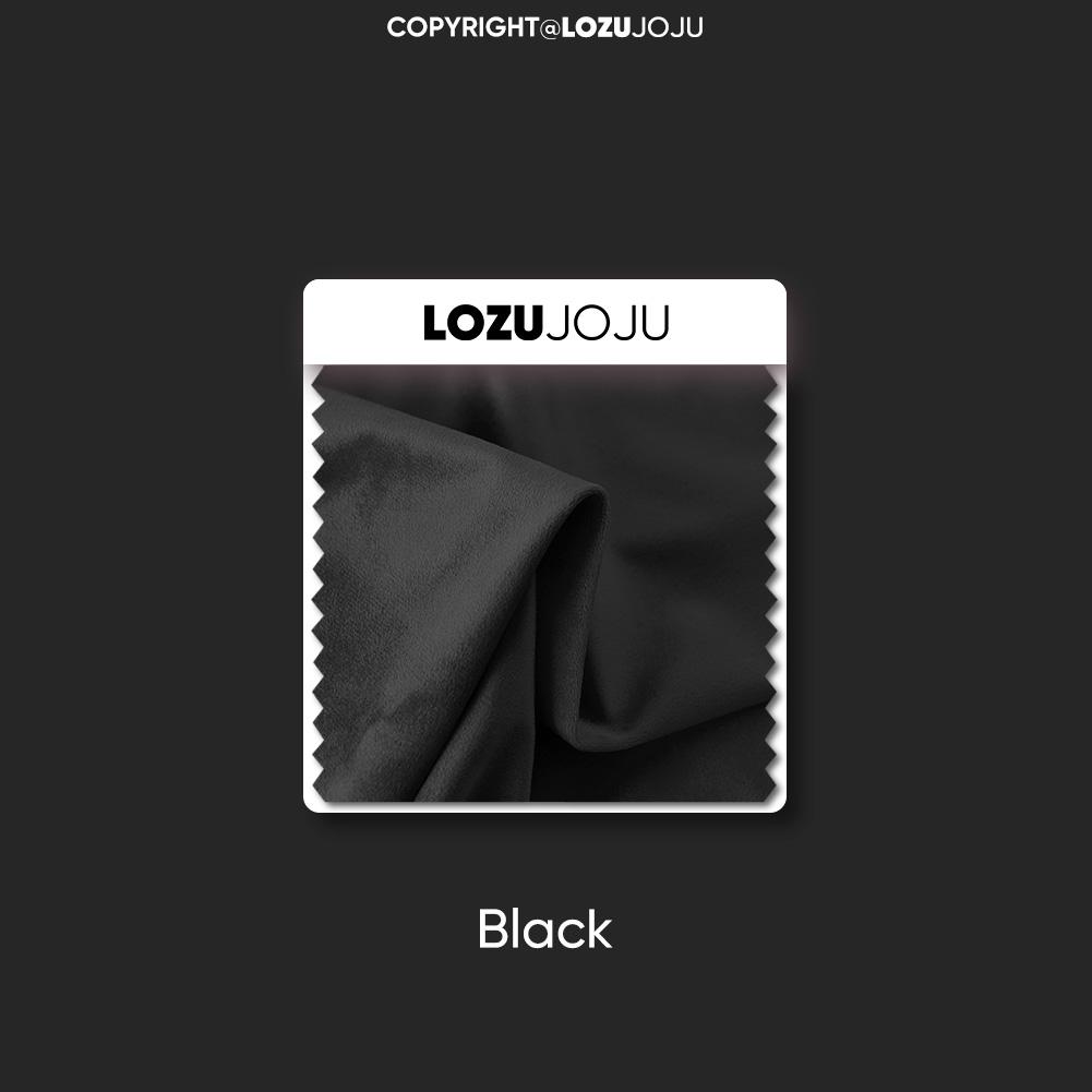 1PC LOZUJOJU Modern 70-80% Light Blocking Versatile Solid Color Light Blocking Velvet Curtains for Living Room Bedroom Home Decor