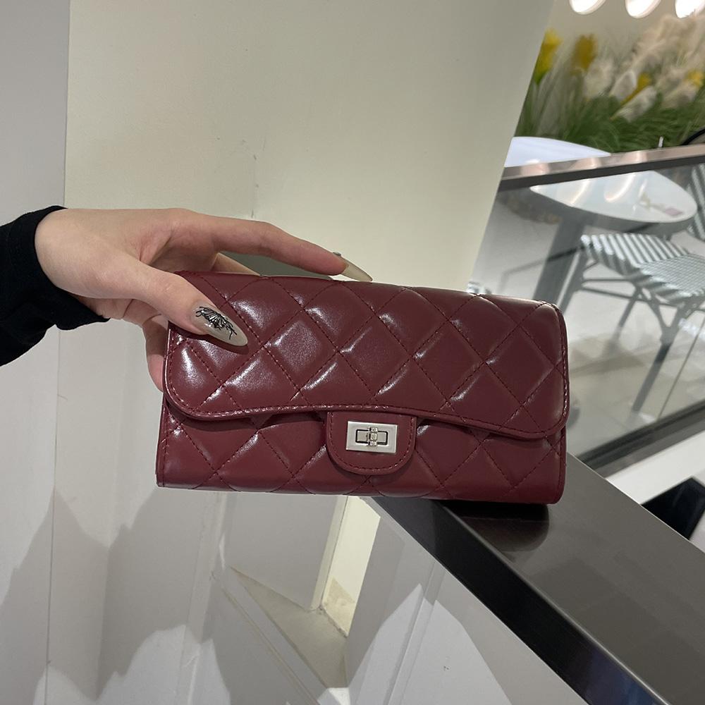 Diamond Quilted Small Shoulder Bag Genuine Leather Women Handbags Braided Chains Turnlock Crossbody Bags With Ball Cowhide Clutch Bag Without Logo