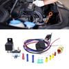 60A Automotive Relays Kit 12V 4 Wire Engine Grounding Switches For Cooling Fan Wiring Harness