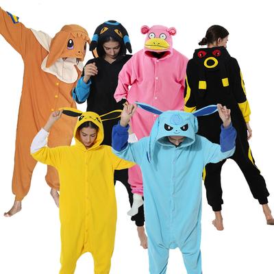 Shark Pijama Winter Warn Animal Cosplay Polar Fleece Kigurumi Onesie Pyžamo pro muže a ženy podzim