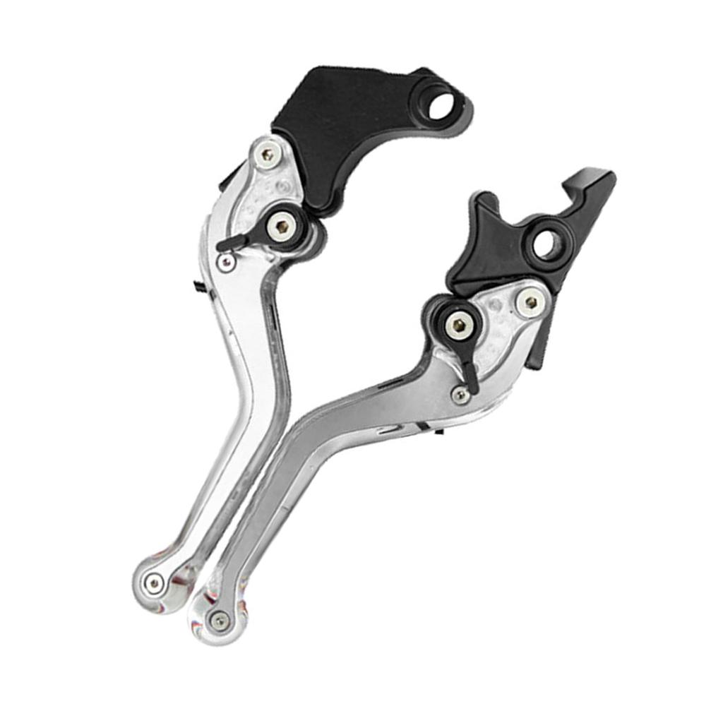Motorcycle Brake Handle Adjustable Size Motorbike Modification Clutch Drum Brake Lever Handle with LED Light
