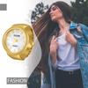 Women's Creative Finger Ring Watch Arabic Numberals Quartz Watches Elastic