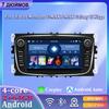 7'' Car Radio Android Carplay For Ford Focus Mondeo C-MAX S-MAX Galaxy II Kuga Car Multimedia Player Autoradio 2+64GB