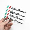 4pcs Car Styling Door Handle Sticker for Alfa Romeo Logo Mito 147 156 159 166 GT Giulietta Spider Auto Emblem Badge Accessories zk6