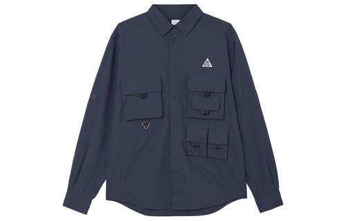 Nike ACG DRI FIT UV Shirt Men s Lightning Blue DN3937-437 M синий