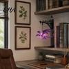 Fantasy-Thema Geschenk Magischer Fliegender Drache Bücherregal Lampe, Warmes Hängendes Nachtlicht, Schreibtisch Wandornament Leseecke Dekor, Einzigartig für Liebhaber