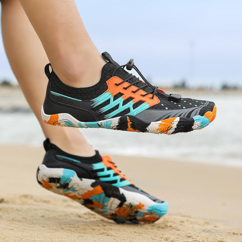 Quick Dry Beach Swimming Water Shoes Barefoot Men's Women's Upstream Sneakers Beach Color Surfing Lightweight Sandals Big Size