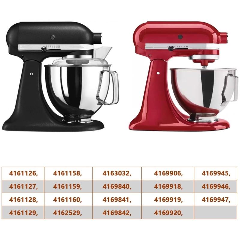 1/2 Pezzi Tappo a Vite di Ricambio Piastra Base W10191926 Piastra di Bloccaggio per Ciotole Mixer Accessori Facile da Installare