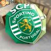 SCP Portugal: Green Gold Pride Folding umbrella travel Portable light outdoor Three folds