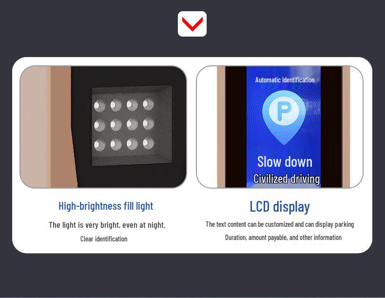 Tundajiean Vehicle License Plate Recognition Automated Parking Barrier Gate System.
