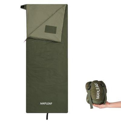 Mapleaf Schlafsack, Umschlagtyp, Anschließbar, Ultraleicht, Kompakt, Camping, Outdoor-Schlafsack, Vollständig Waschbar, Für Bergsteigen,