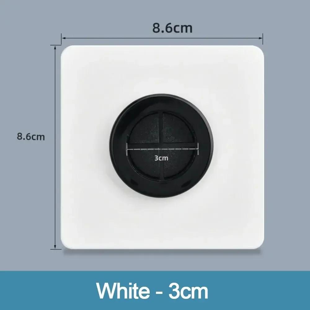 Electrical Supplies With Rubber Pad Wall Blank Panel With Outlet Hole 86Type Cable Cover Cable Organizer Storage Network Cable