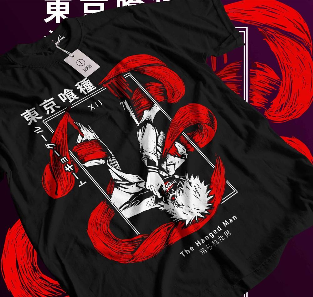 

tokyo ghoul New T-shirt ,kaneki ken,anime, japan,otaku,Graphic tee,Black 479 S