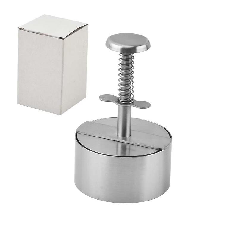 ZISIZ Stainless Steel Meat Press & Burger Patty Maker