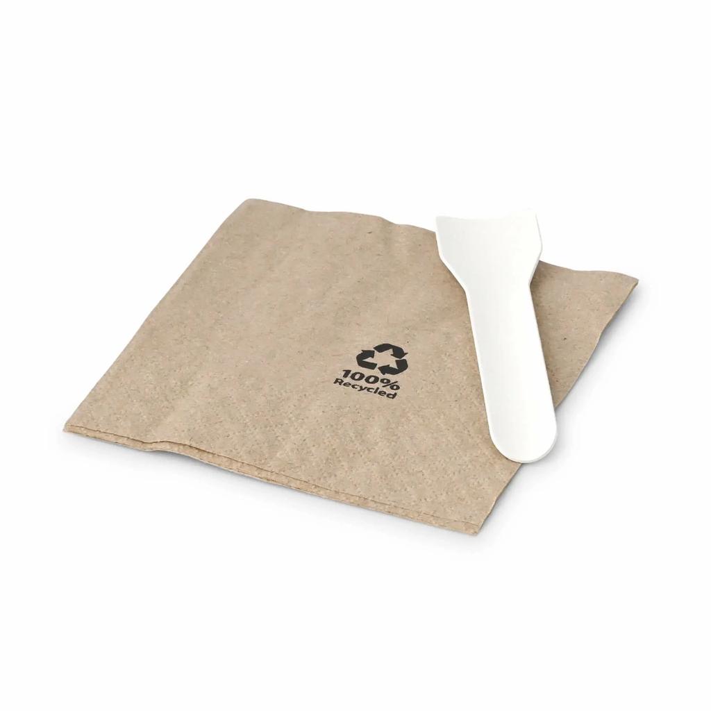 2-Ply Embossed Napkins "Recycled" 20 X 20 100 Pcs