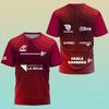 New Men's And Women's Tennis Shirts Professional Outdoor Training T Shirt Badminton Clothing Sports Fitness Flower Sleeve Tops