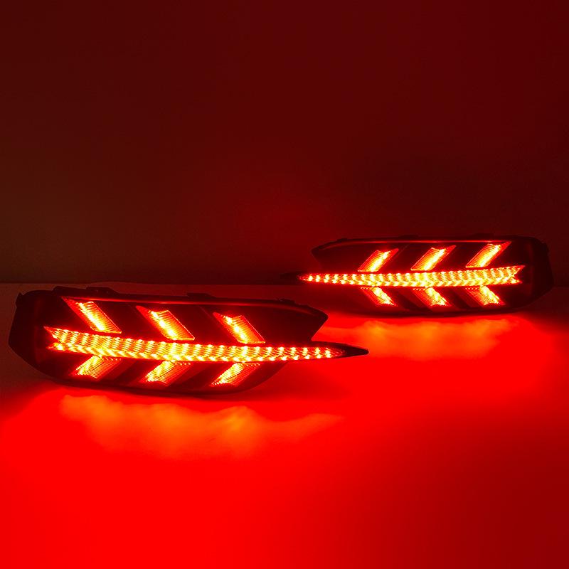 16-21 Tenth Gen Civic LED Rear Bumper Warning Lights for Modification