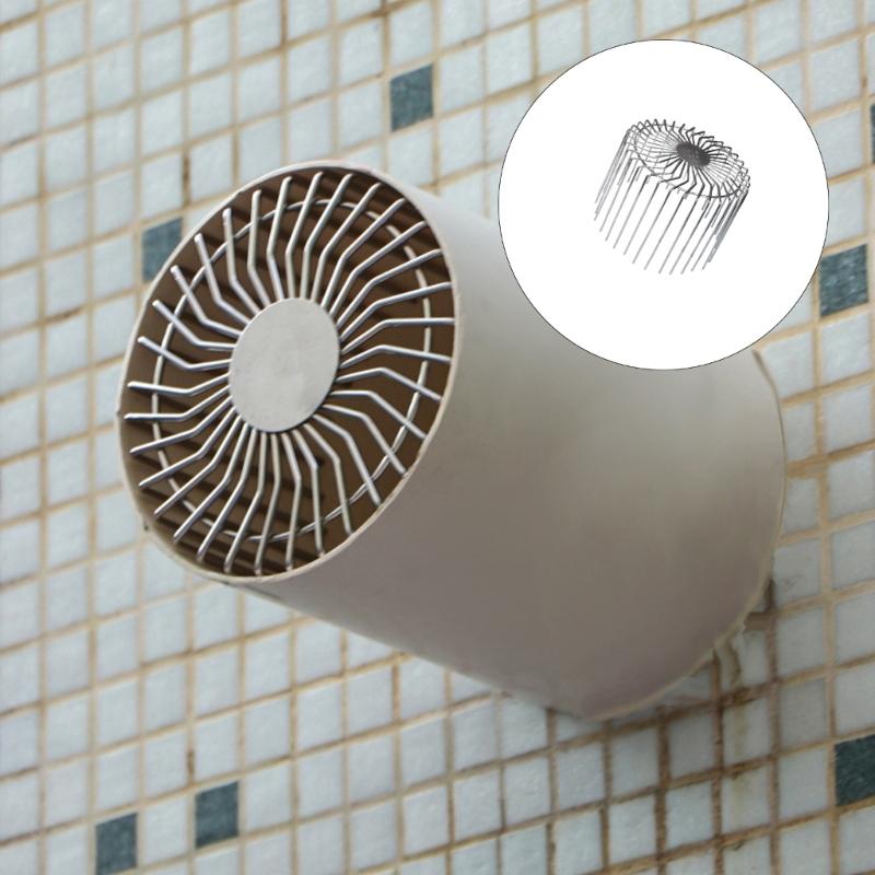 Corrosion-Resistant Drain Screen with Fine Designs Long-Lasting Steel Sewer Cover Permanent Sewer Barrier System