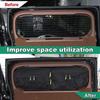 For Great Wall Tank 700 2024+ Oxford Cloth Car Tailgate Window Sill Fence Storage Box Organizer Rack Bag Interior Accessories