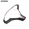 Steering Wheel Cover Trim Sticker For Tesla Model X 2016 2017 2018   Carbon Fiber Interior Accessories Car Styling