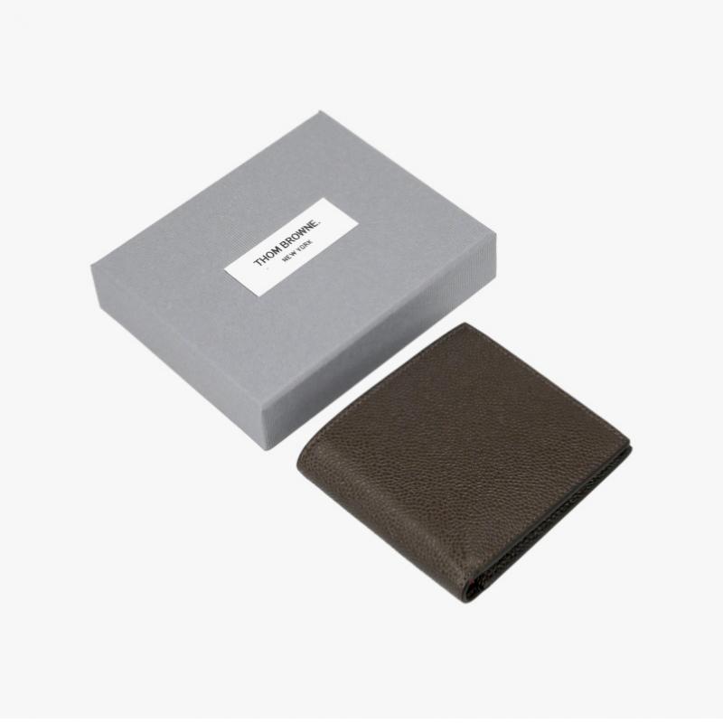 Thom Browne Kieselkorn Drei Streifen Lasche Geldbörse Maw023a 00198 206