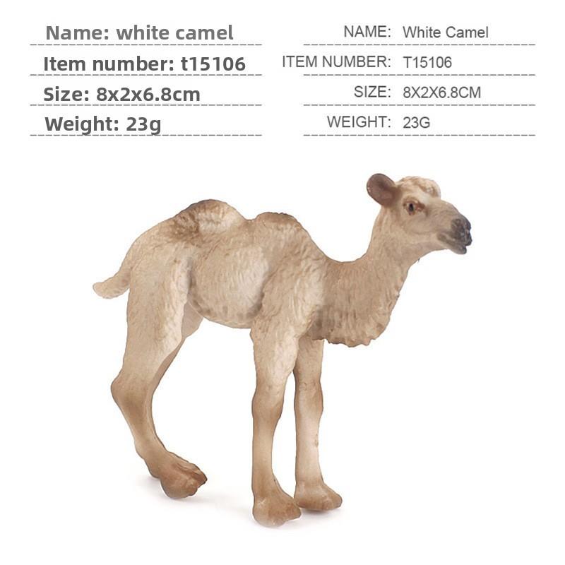Pvc Zoo Animal Models Set With Authentic Camels For Home Decor And Learning Style J