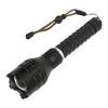 LED Flashlight Type C Charging High Brightness Ergonomic Nonslip IPX4 Waterproof Easy Operation Rechargeable Flashlight