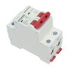 DZ47‑63Z Miniature DC Circuit Breaker 2 Polos 1000V 10AMP Insulator for Solar Photovoltaic System DI