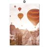 Hot Air Balloon Flower Moroccan Door Monstera Posters Prints Canvas Painting Nordic Wall Art Pictures For Living Room Decor