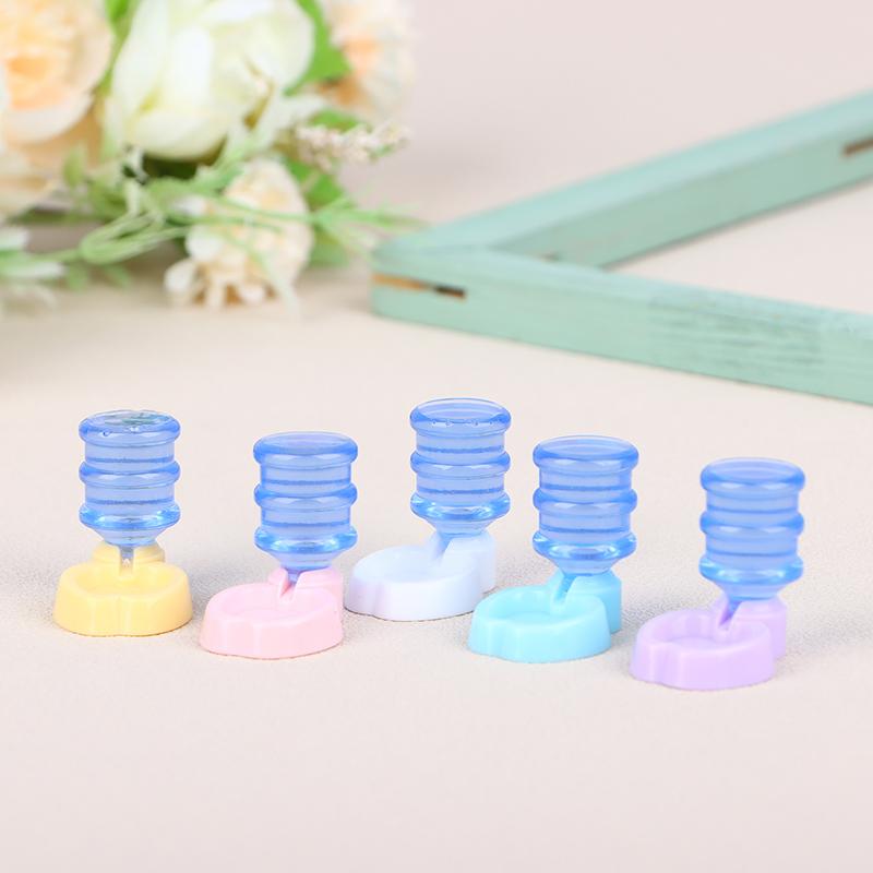 1/12 Dollhouse Mini Pet Water Dispenser Dollhouse Furniture Decor Ornaments Dolls House Accessories Pretend Play Toys