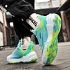 Men's Basketball Shoes Breathable Cushioning Non-Slip Wearable Runing Shoes Gym Training Athletic Basketball Sneakers for Women