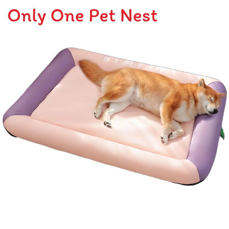 Pet Cozy Dog Bed With Oxford Cloth For All Seasons And Breathable Comfort For Small To Large Dogs