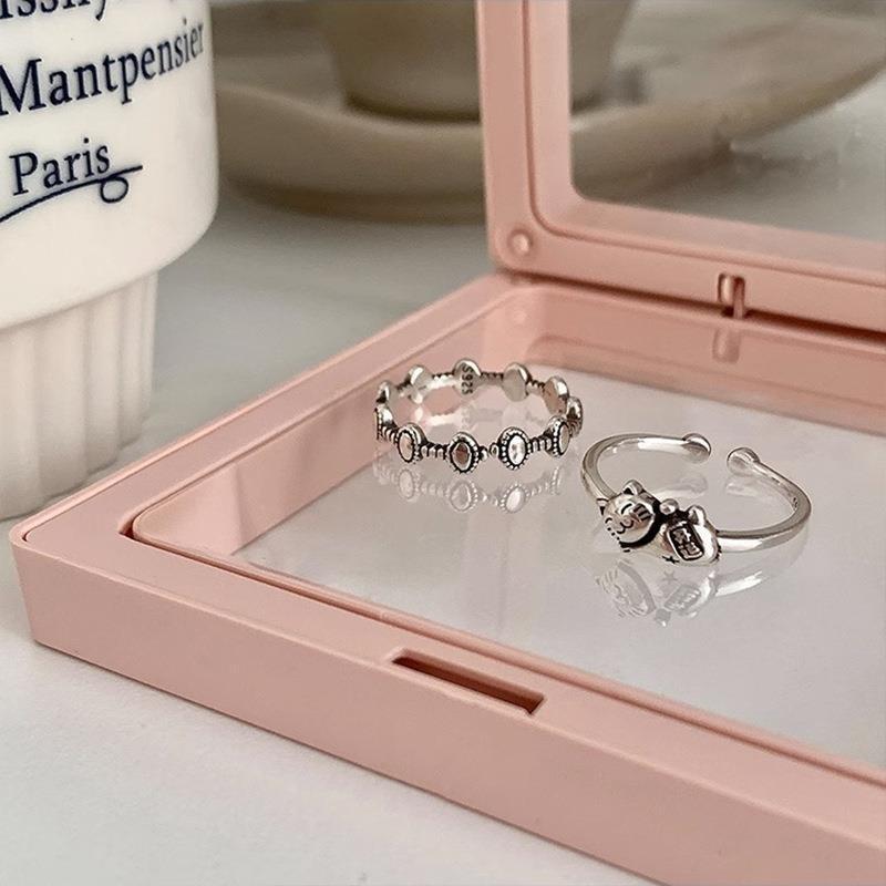 Cat Vintage Ring For Women Adjustable Open Ring With Geometric Design Perfect For 2023 Fashion Summer
