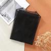 Women Top Ultra-thin See-through Lace Long Sleeves Solid Color Loose Soft Casual Mock Neck Visible Spring Summer Shirt