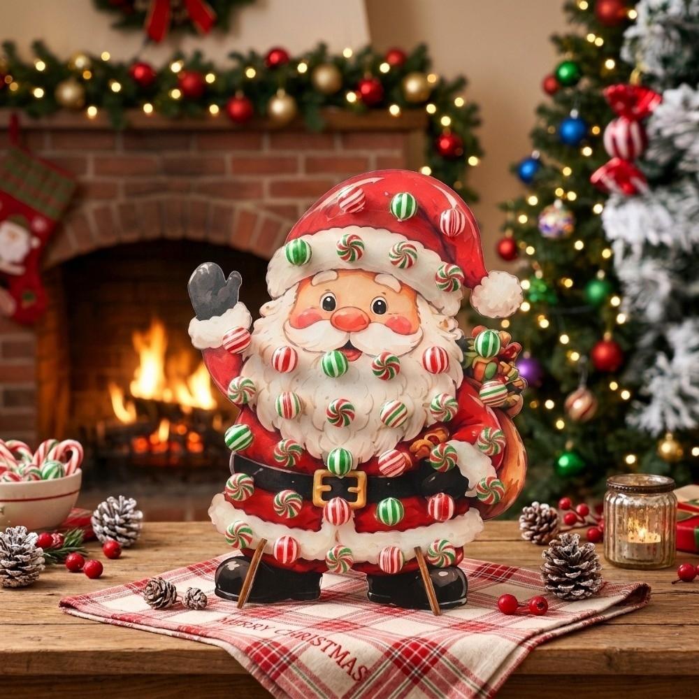 with 2 Support Brackets Lollipop Display Rack Wooden Candy Display Stand New Year Party