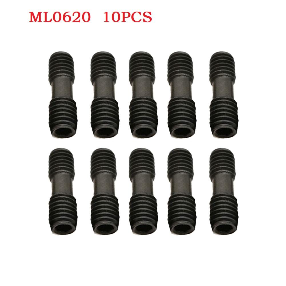 10 st klämskruvtillbehör skruvar reservdelar CNC-svarvverktyg för svarvverktygshållare sexkantshylsa ML0620 ML0625