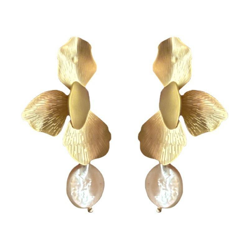 Boucles d'oreilles à longues pampilles pour femmes, style coréen Dongdaemun, design original, boucles d'oreilles polyvalentes
