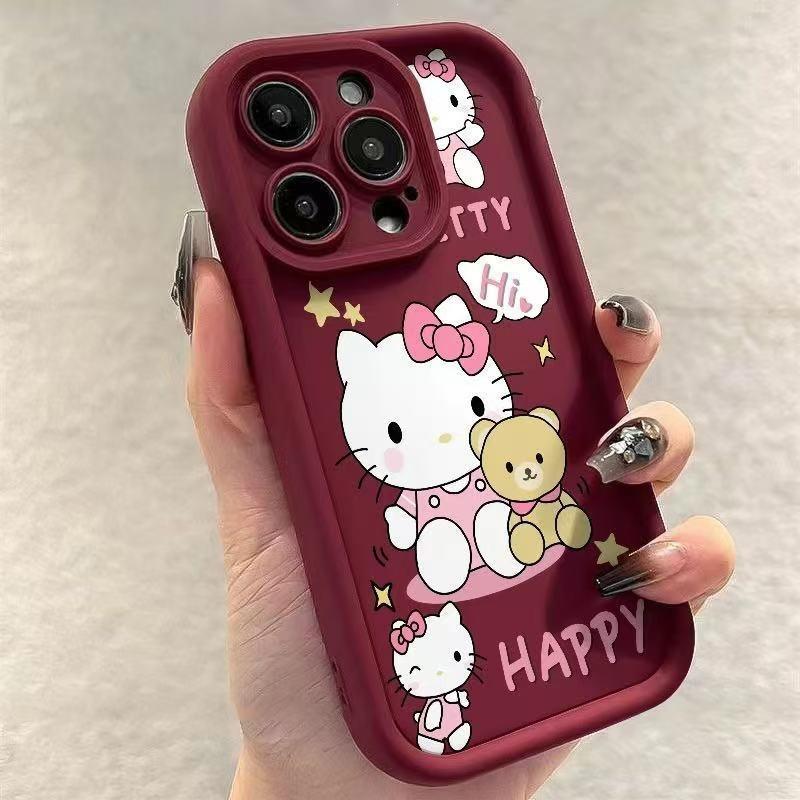 Cute for iphone16pro mobile phone case Apple 15 anti-drop 14 cartoon 13promax new 12pro11