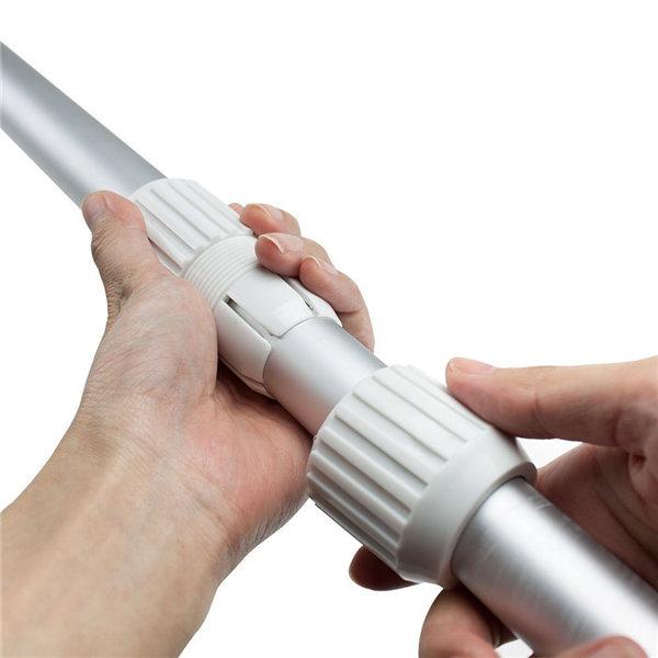 

1 м Оборудование для спасения жизни в бассейне Инструмент для очистки воды Утолщенная телескопическая алюминиевая штанга