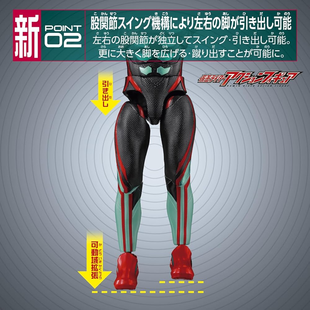 Bandai Kamen Rider Action Figure Kamen Rider Nox Ages 3 and Up Collectible Toy