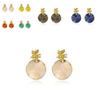 Chic Alloy Flower Earrings For Women Ideal For Weddings And Birthdays